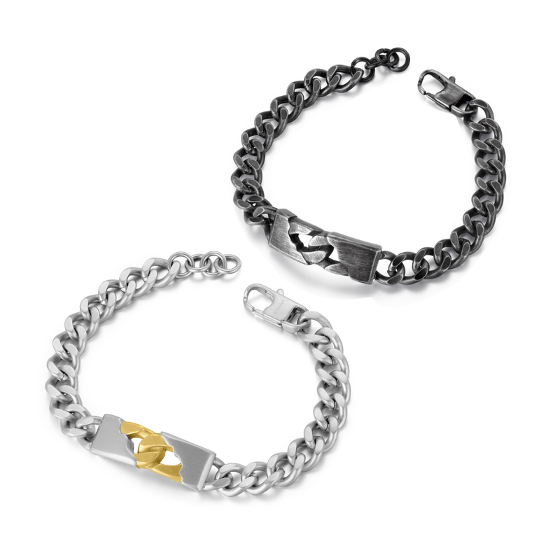  CHAIN REACTION BRACELET  - Silver