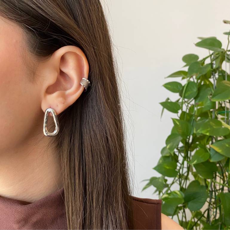 REEVA EARRINGS - Silver