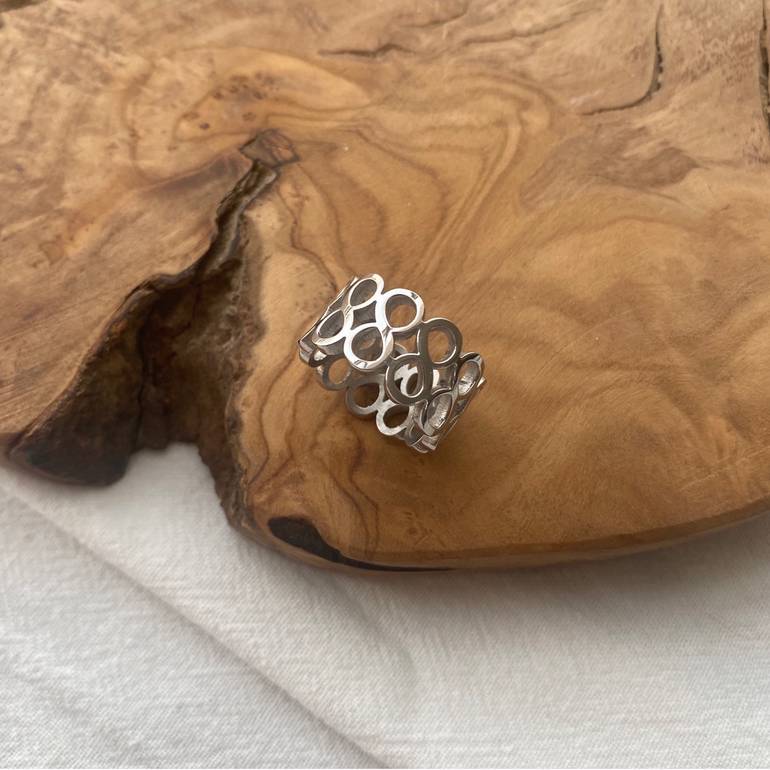 INFINITE LOVE RING - 7 - Silver