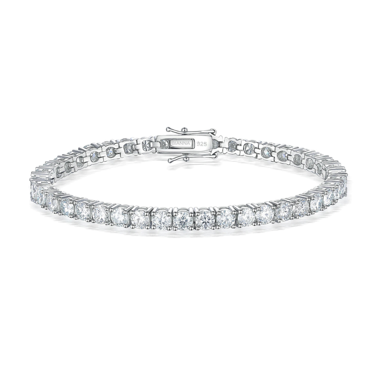 MOISSANITE TENNIS BRACELET&nbsp;(4MM) - L
