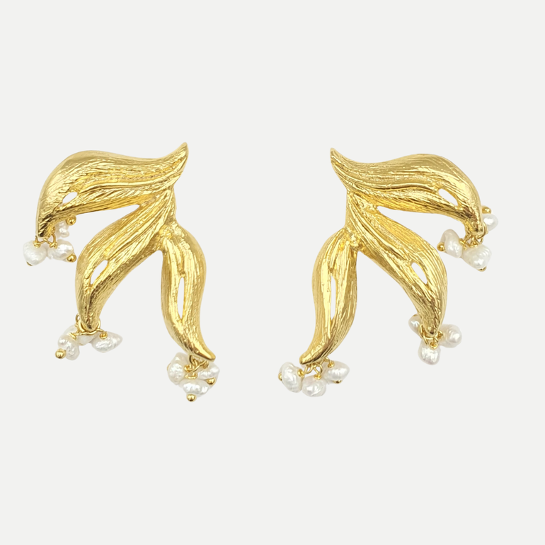 ROXANA EARRINGS - PEARL