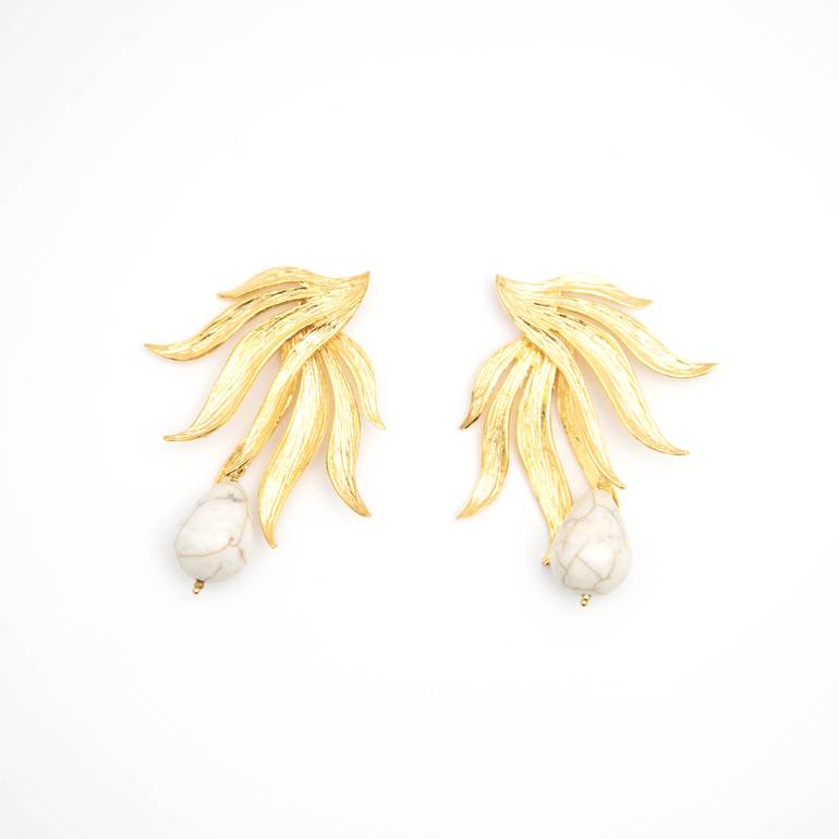 ASHLEY NECKLACE & EARRINGS - EARRINGS