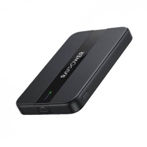 باور بانك واير لس 5K بقوة 7.5W منفذ PD راف بور