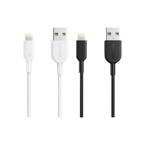 كيبل ايفون USB لايتنق 1.80 سم نايلو انكر 