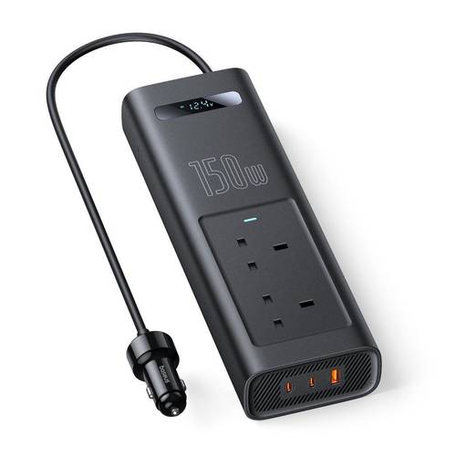 توصيلة سيارة منفذين PD منفذ USB بقوة 150W من Baseus