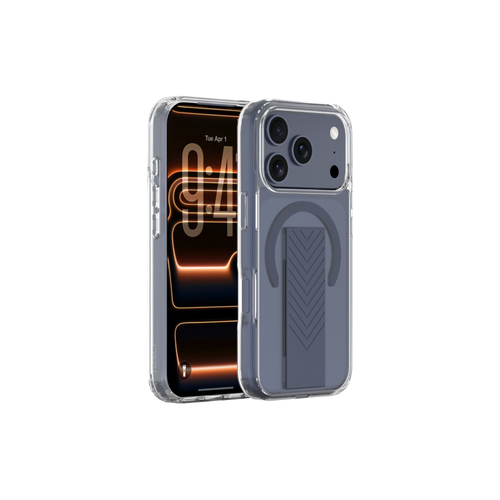 iPhone 17 Pro / Pro Max Clear Case SELECT – Transparent with Grip & MagSafe – Deep Blue