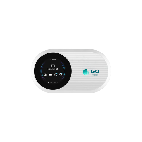 ZTE U20S Pro 4G Portable Router with 12-Month Unlimited Internet Subscription from GO