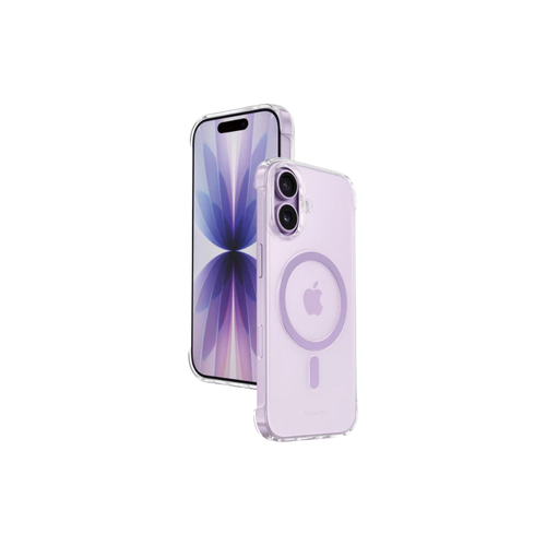 Clear protective case for iPhone 17 (regular), no edges, MagSafe Move