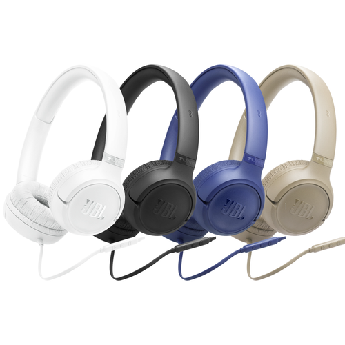 سماعة رأسية JBL Tune 530C USB-C بسلك تايب سي وماك بتقنية Hi-Res