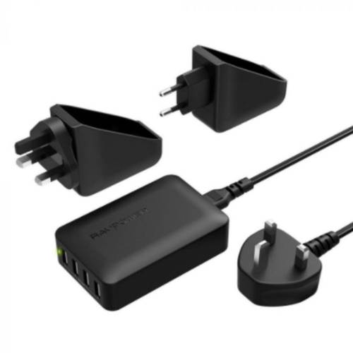 منصة شحن RAVPower بقدرة 40W و4 منافذ USB