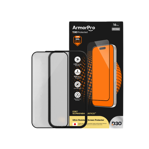 استيكر ArmorPro D3O شفاف - 16 برو