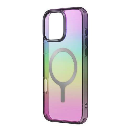 كفر Uniq Iridescia Midnight Quartz لايفون 16 برو - قزحي طيفي