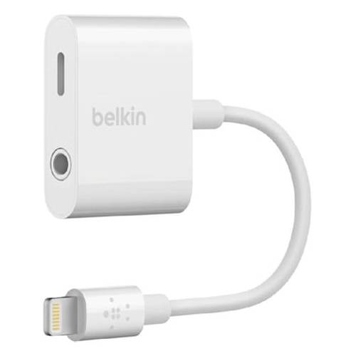 وصلة AUX لايتنقق شحن وسماعة من ‏Belkin