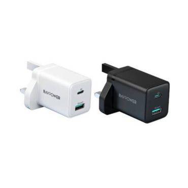 فيش جداري 20W منفذ USB-PD راف بور