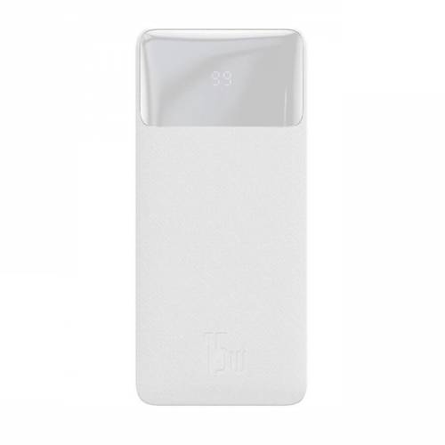 باور بانك رقمي 10K بقوة 15W منفذين USB منفذ PD بيوسس 