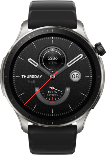ساعة ذكية أمازفيت GTR 4 - أسود