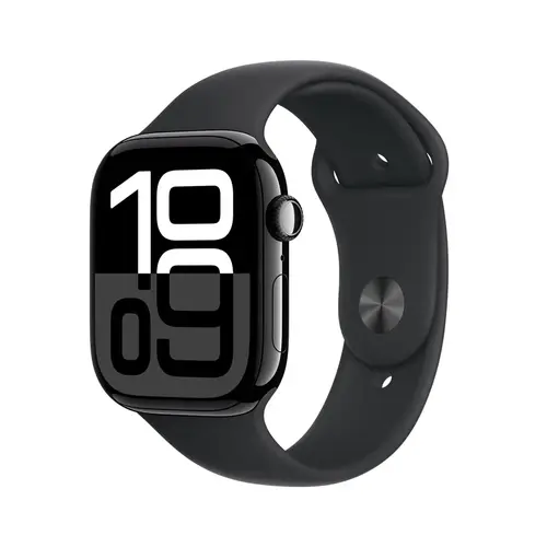 Apple Series 10 46 mm Jet Black Al Black SB S/M -GPS