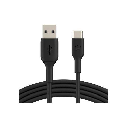 كيبل بيلكن شحن سريع Type-C إلى USB-A بطول 2 متر - أسود