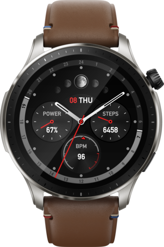 ساعة ذكية أمازفيت GTR 4 - بني