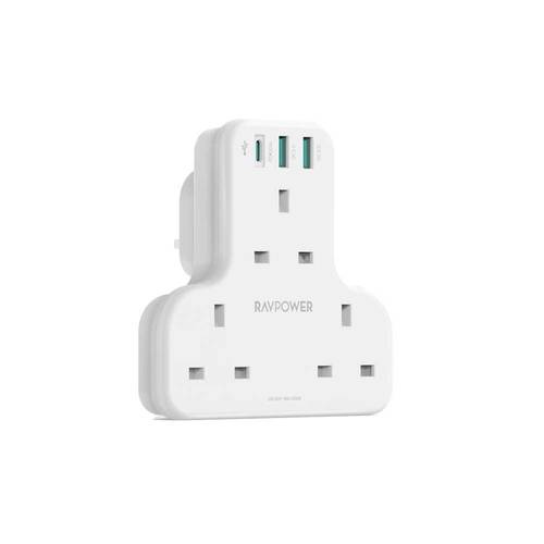 قسام جداري سدادي 20W منفذين USB منفذ PD راف بور