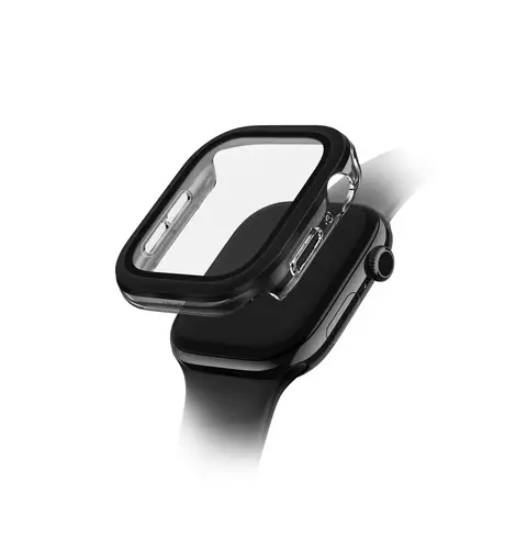 Uniq Voute Watch Case With Tempered Glass Screen 42MM and 46MM - Black