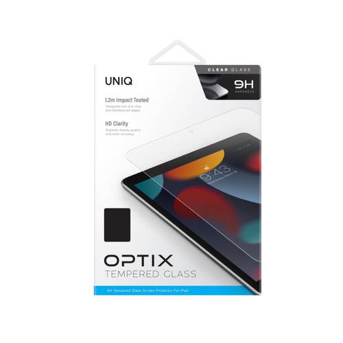 استيكر قزاز شفاف لامع ايباد 10.2 من UNIQ 