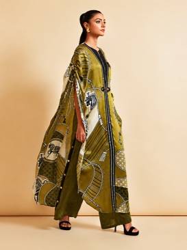 Izyan Co-Ord Set - Olive Green