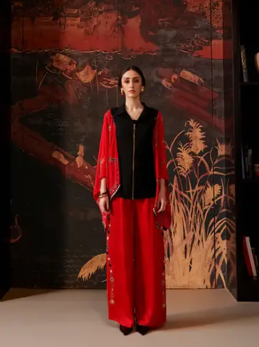 Red co-ord set