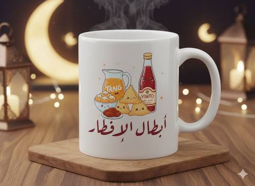كوب ابطال الإفطار
