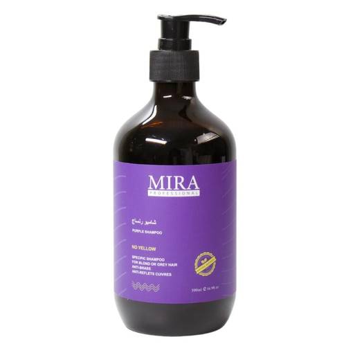 شامبو رنساج  ميرا الموف للشعر المصبوغ -500 مل Mira Purple Shampoo for Colored Hair - 500 ml شامبو ميرا الموف يضفي على الشعر مسحة رائعة .