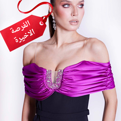 فستان اسود