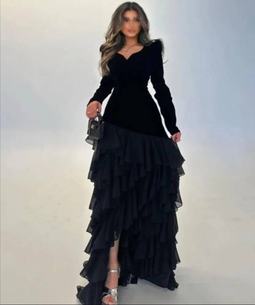 فستان سهرة ناعم