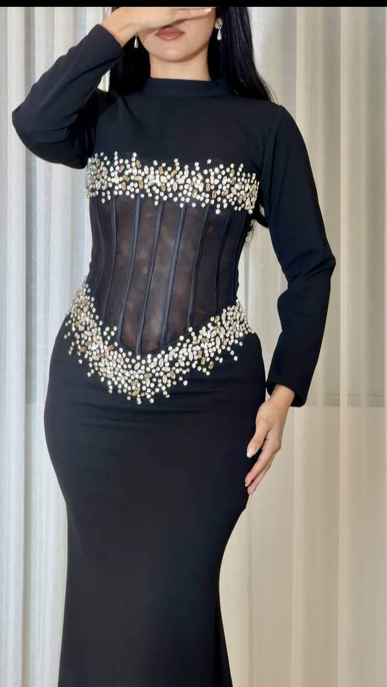 فستان كروسيه سهره