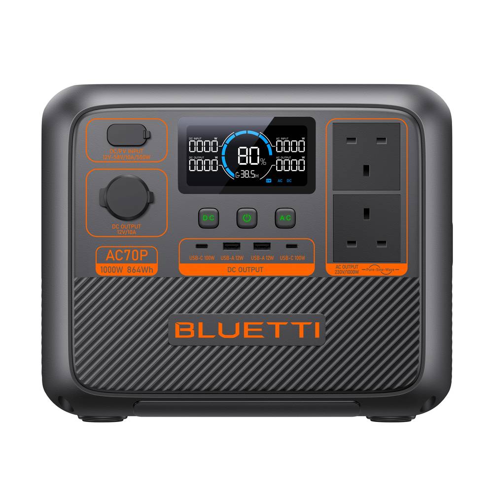 Portable Power Station | Premium 80 (AC70P) | 1,000W | 864Wh Battery