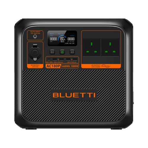 محطة طاقة متنقلة | Bluetti Premium 150 (AC180P) | قدرة 1,800 واط / بطارية 1,440 واط.ساعة
