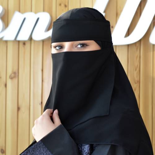 نقاب مطاط مائل 
