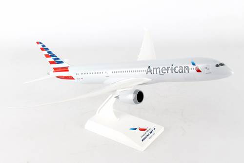 مجسم الأمريكية B787-9 مقاس 1:200 بلاستيك صلب