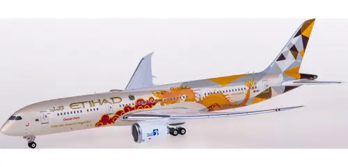 Etihad Boeing 787-9 1:400 Scale Diecast Model 