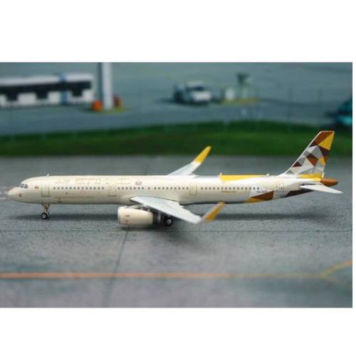 مجسم الإتحاد A321 مقاس 1:400 حديد (الصبغة الجديدة)