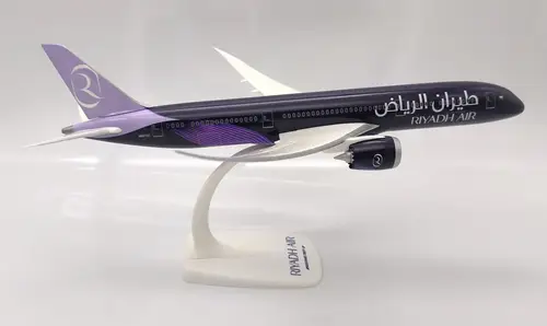 Riyadh Air Boeing 787-9 Launch Livery 1:200 Scale Model by PPC [N8572C] 