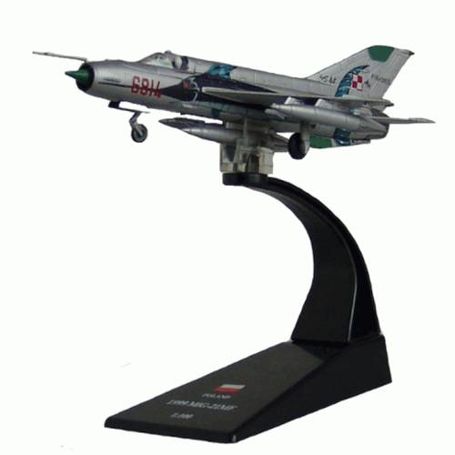 مجسم مقاتلة MiG-21 مقاس ١:١٠٠ حديد خفيف B50208