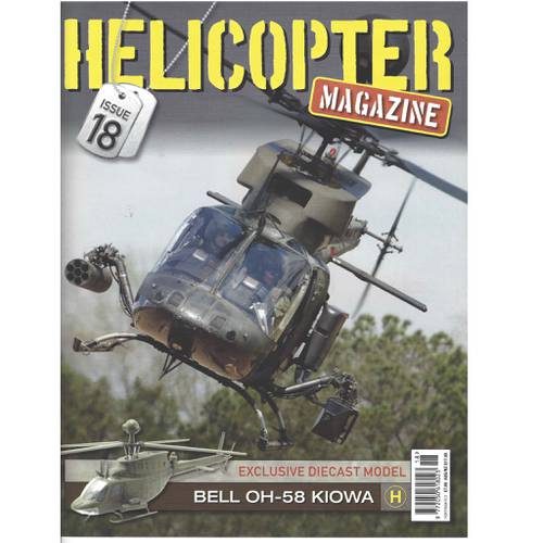 مجلة HELICOPTER مروحية OH-58 عدد رقم (18) C20221