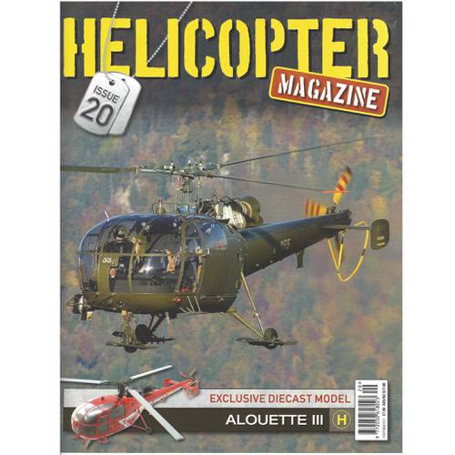 مجلة HELICOPTER مروحية SA316 عدد رقم (20) C20219