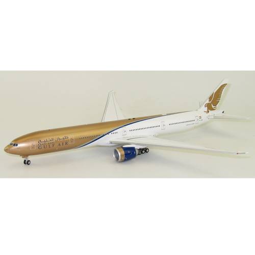 مجسم طيران الخليج B777-300ER مقاس 1:200 حديد