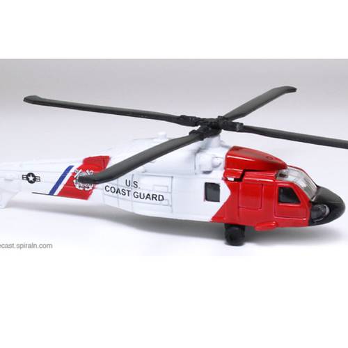 مجسم خفر السواحل الأمريكي HH-60 مقاس 1:133 حديد
