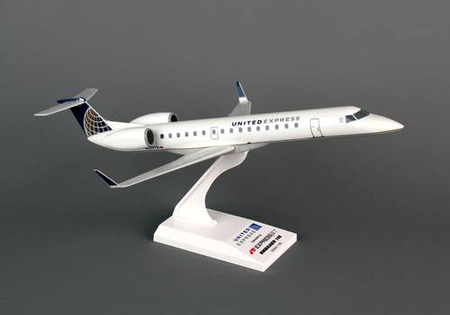 مجسم طيران يونايتد ERJ145 مقاس 1:100 بلاستيك صلب