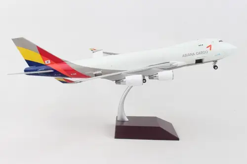 Asiana Cargo Boeing 747-400F 1:200 Scale Diecast Model by GeminiJets [HL7616] (Interactive)