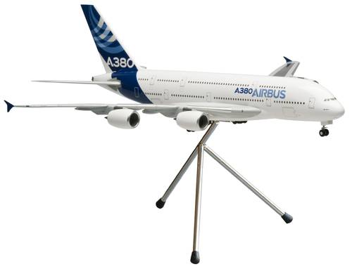 مجسم ايرباص A380 مقاس1:200 بلاستيك صلب قاعدة ثلاثية