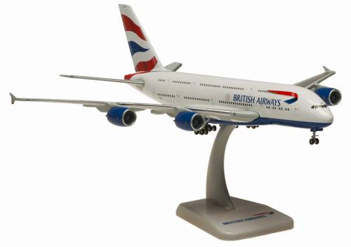 مجسم الخطوط البريطانية A380 مقاس 1:400 حديد +قاعدة