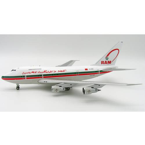 مجسم الخطوط المغربية B747SP-27 مقاس 1:200 حديد